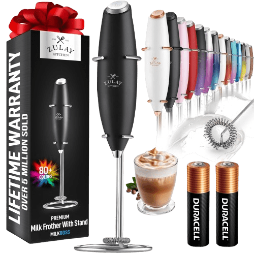 Powerful milk frother